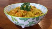Mild, Creamy Rice Curry