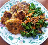 Sweet Corn & Potato Fritters